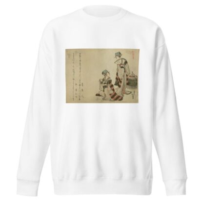 Yoshiwara suzume by Katsushika Hokusai Sweatshirt