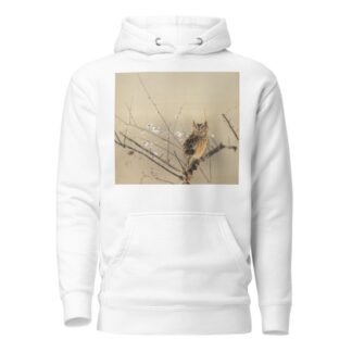 Early Plum Blossoms by Nishimura Goun Hoodie