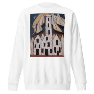 Movement No. 5, Provincetown Houses by Marsden Hartley Sweatshirt