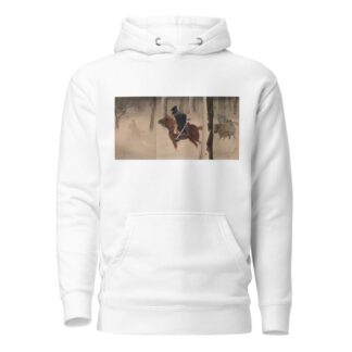 Scouts near Nuizhuang on a Snowy Night by Kobayashi Kiyochika Hoodie