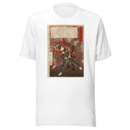 Ōkubo Hikozaemon Tadanori Rescuing Tokugawa Ieyasu by Tsukioka Yoshitoshi T-Shirt
