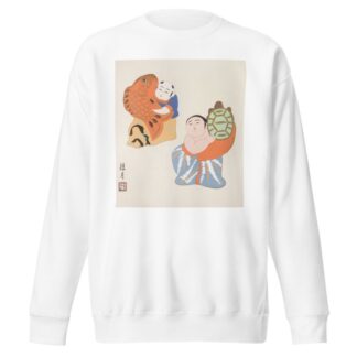 Japanese Folk Toys by Yamashita Hakuba Sweatshirt