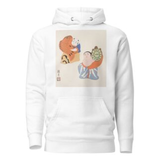 Japanese Folk Toys by Yamashita Hakuba Hoodie