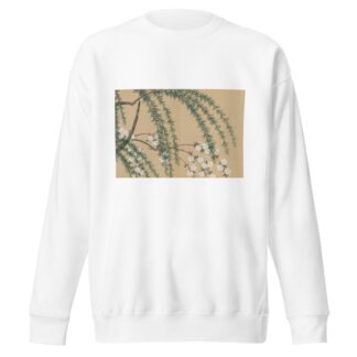 Willow and Cherry by Kamisaka Sekka Sweatshirt