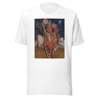 Bloemen over de stad by Frits van den Berghe T-Shirt