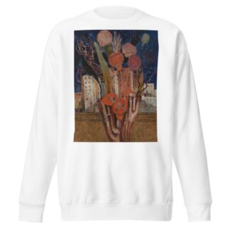 Bloemen over de stad by Frits van den Berghe Sweatshirt