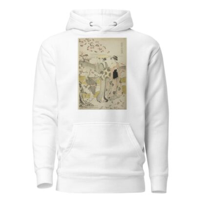 Ono no Komachi Visiting Kiyomizu Temple, from the series The Fashionable Seven Komachi by Chōbunsai Eishi Hoodie