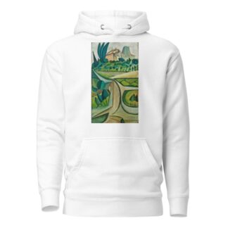 Manhufe Landscape by Amadeo de Souza-Cardoso Hoodie