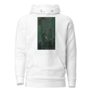 Wąski Dunaj nocą by Józef Pankiewicz Hoodie