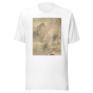 Ten Thousand Bamboos in the Mist and Rain by Tsubaki Chinzan T-Shirt