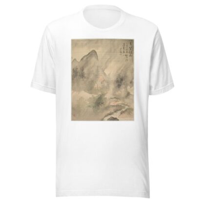 Ten Thousand Bamboos in the Mist and Rain by Tsubaki Chinzan T-Shirt