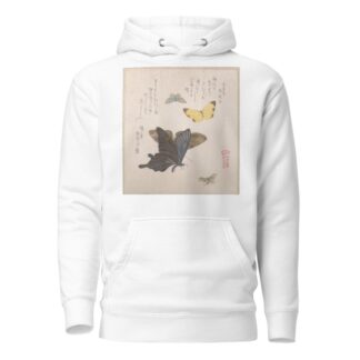 Various Moths and Butterflies by Kubo Shunman Hoodie