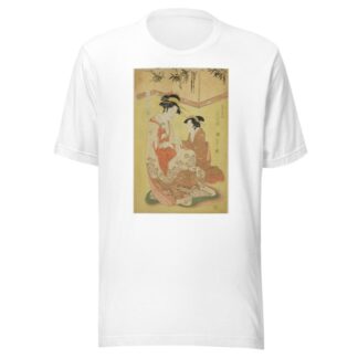 Beauties Parodying the Seven Sages – A Selection of Younger Courtesans by Chōbunsai Eishi T-Shirt
