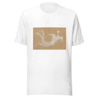 White Phoenix by Kamisaka Sekka T-Shirt