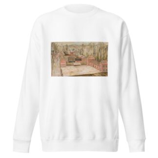 View of a small town by Tadeusz Makowski Sweatshirt