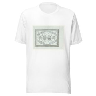 Decoratieontwerp in grijs en wit by Carel Adolph Lion Cachet T-Shirt