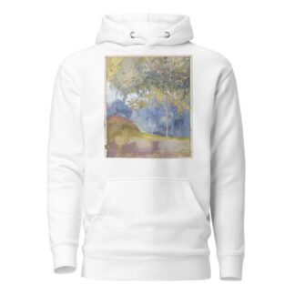 Boomrijk landschap by Georges de Feure Hoodie