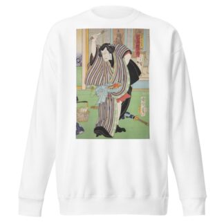 Azuma nishikie Pl.57 by Various Artists Sweatshirt