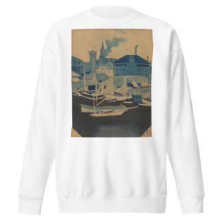 Havenzicht by Léon Spilliaert Sweatshirt