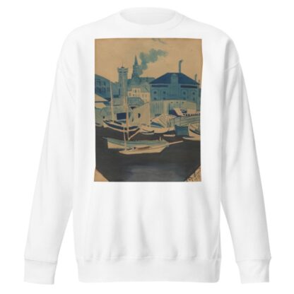 Havenzicht by Léon Spilliaert Sweatshirt