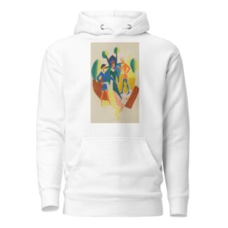 Zwei Männer Und Frau by August Macke Hoodie