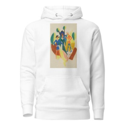 Zwei Männer Und Frau by August Macke Hoodie