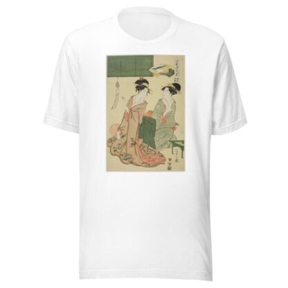Ukiyo Genji hakkei ; Suzumushi no bansho by Chōbunsai Eishi T-Shirt