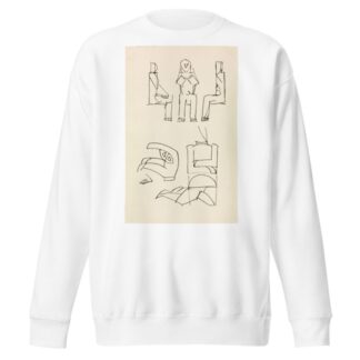 Five Figure Studies by Henri Gaudier-Brzeska Sweatshirt
