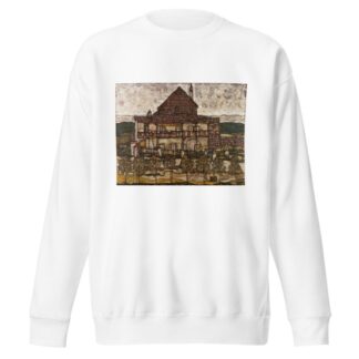House with Shingle Roof by Egon Schiele Sweatshirt