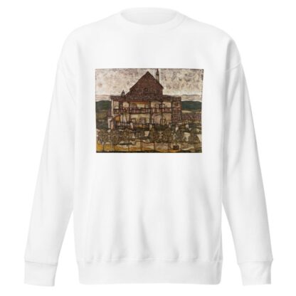 House with Shingle Roof by Egon Schiele Sweatshirt
