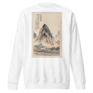 Landscapes after old masters Pl.1 by Pan Gongshou Sweatshirt