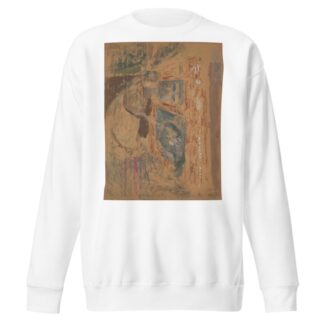 Madame Vuillard devant la cheminée by Édouard Vuillard Sweatshirt