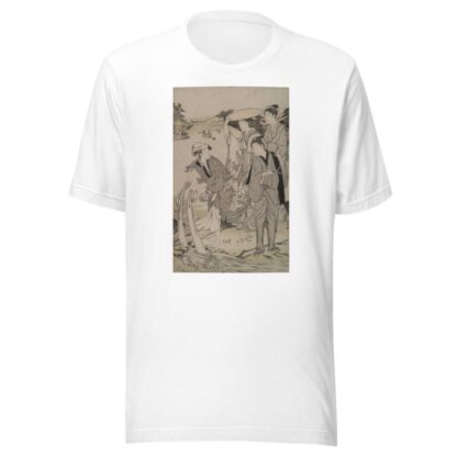Province of Musashi; Six Tama Rivers by Kubo Shunman T-Shirt
