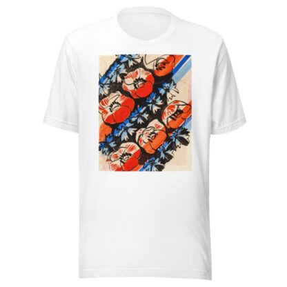 Coquelicots et bleuets sur fond noir by Raoul Dufy T-Shirt