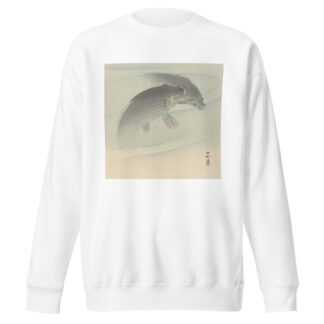 Two Carps by Ohara Koson Sweatshirt