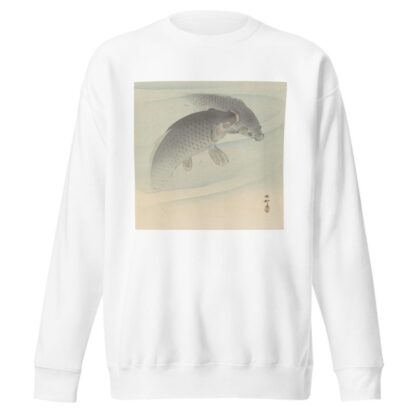 Two Carps by Ohara Koson Sweatshirt