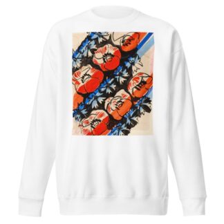 Coquelicots et bleuets sur fond noir by Raoul Dufy Sweatshirt