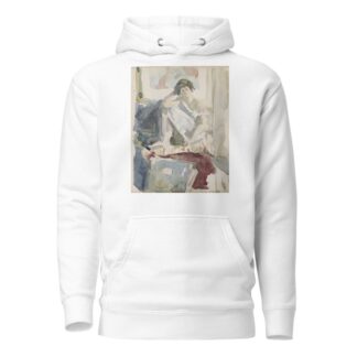 Seated Woman in an Interior by Reijer Stolk Hoodie