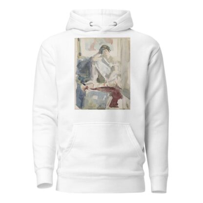 Seated Woman in an Interior by Reijer Stolk Hoodie