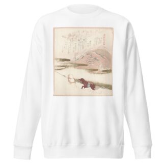 Snowy Landscape by Kubo Shunman Sweatshirt