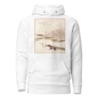 Snowy Landscape by Kubo Shunman Hoodie