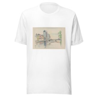Naniwabashi bridge by Akamatsu Rinsaku T-Shirt