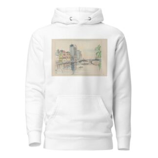 Naniwabashi bridge by Akamatsu Rinsaku Hoodie