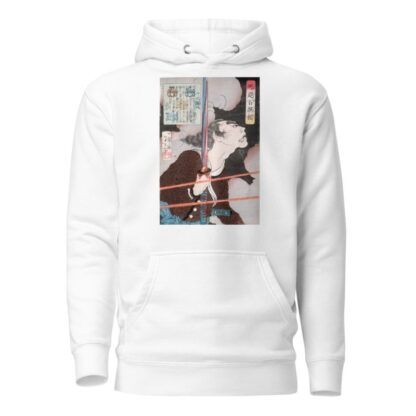 Geki Magohachi in Smoke and Rifle Fire by Tsukioka Yoshitoshi Hoodie