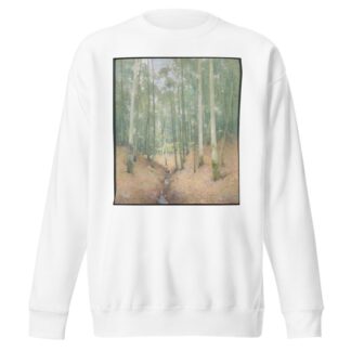Wood Interior by Emil Carlsen Sweatshirt