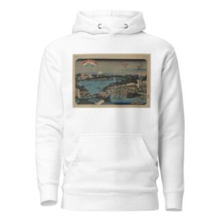 Ryōgokubashi no sekisho by Keisai Eisen Hoodie