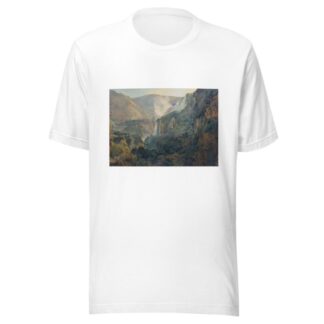 Die Wasserfälle von Terni by Friedrich von Nerly T-Shirt