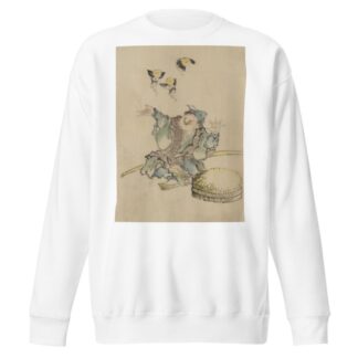 A man, sitting on the ground by Katsushika Hokusai Sweatshirt