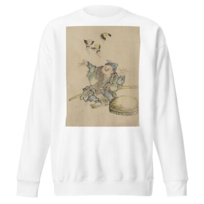 A man, sitting on the ground by Katsushika Hokusai Sweatshirt