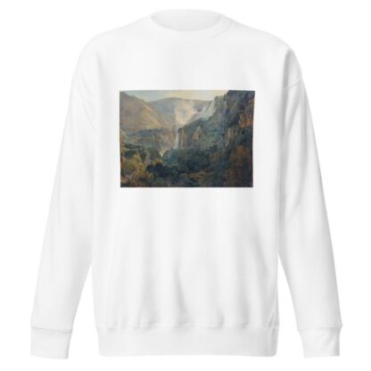 Die Wasserfälle von Terni by Friedrich von Nerly Sweatshirt